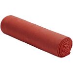 BATON ROUGE Drap housse 100% lin lavé, uni. Coloris disponibles : Rouge