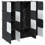 Voir la diapositive 5 : VIDAXL Cubes de rangement 16 pcs avec tiges de suspension PP