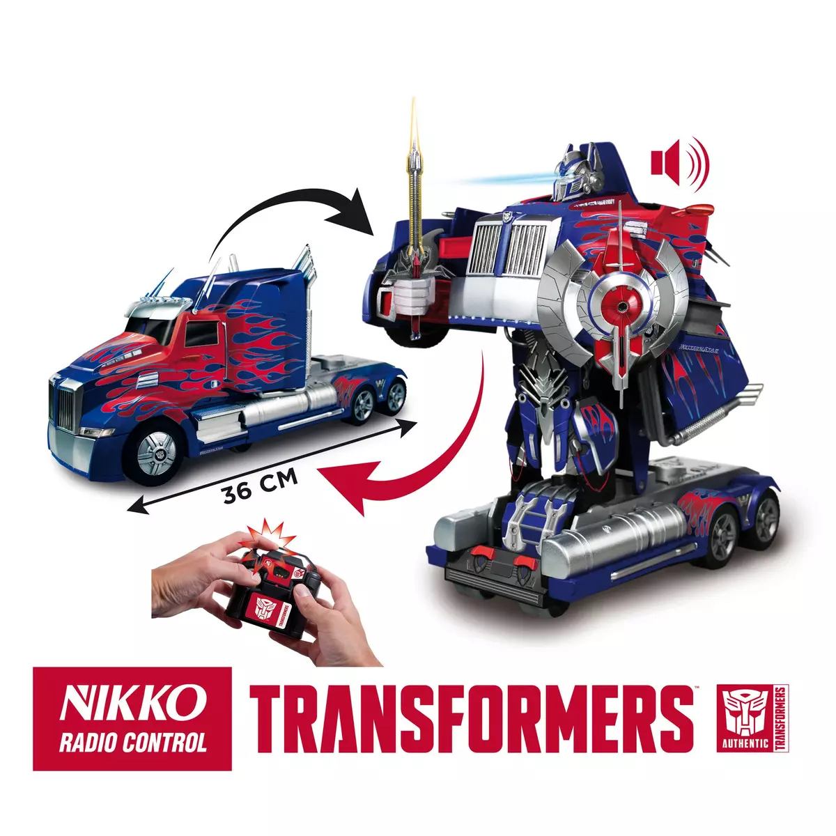 NIKKO Autobot Optimus Prime radiocommandé
