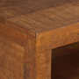 Voir la diapositive 3 : VIDAXL Meuble TV 120x30x40 cm Bois massif de manguier
