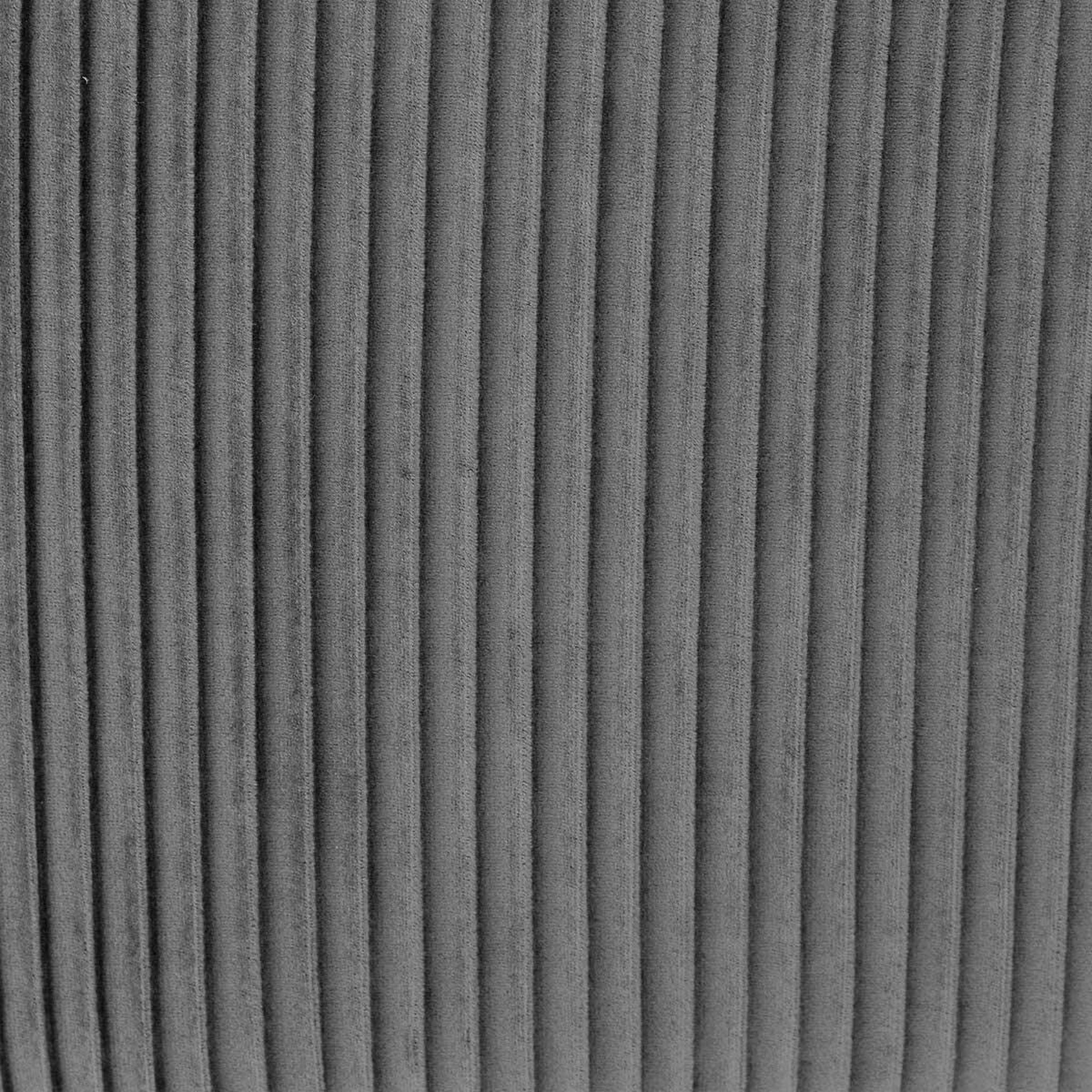 Voir la diapositive 6 : ATMOSPHERA Banc coffre en velours  solaro  100cm gris