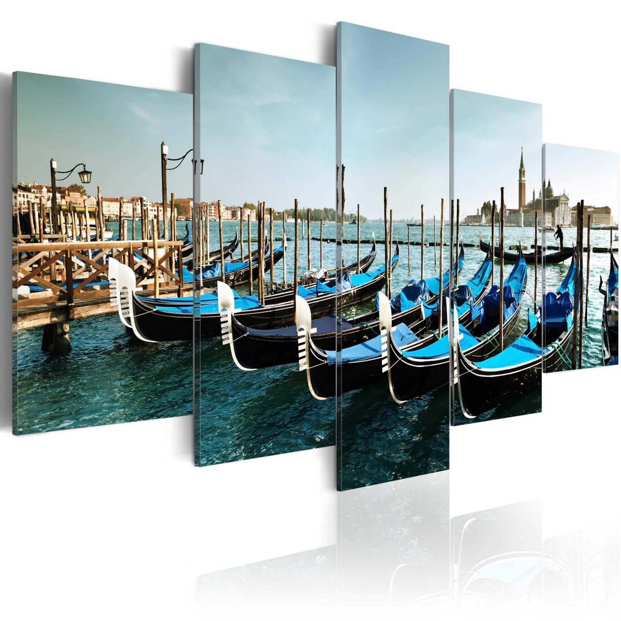 Paris Prix Tableau imprimé  grand canal. Coloris disponibles : Multicolore