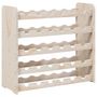 Voir la diapositive 2 : VIDAXL Casier à vin 67,5x25x60 cm Bois de pin massif
