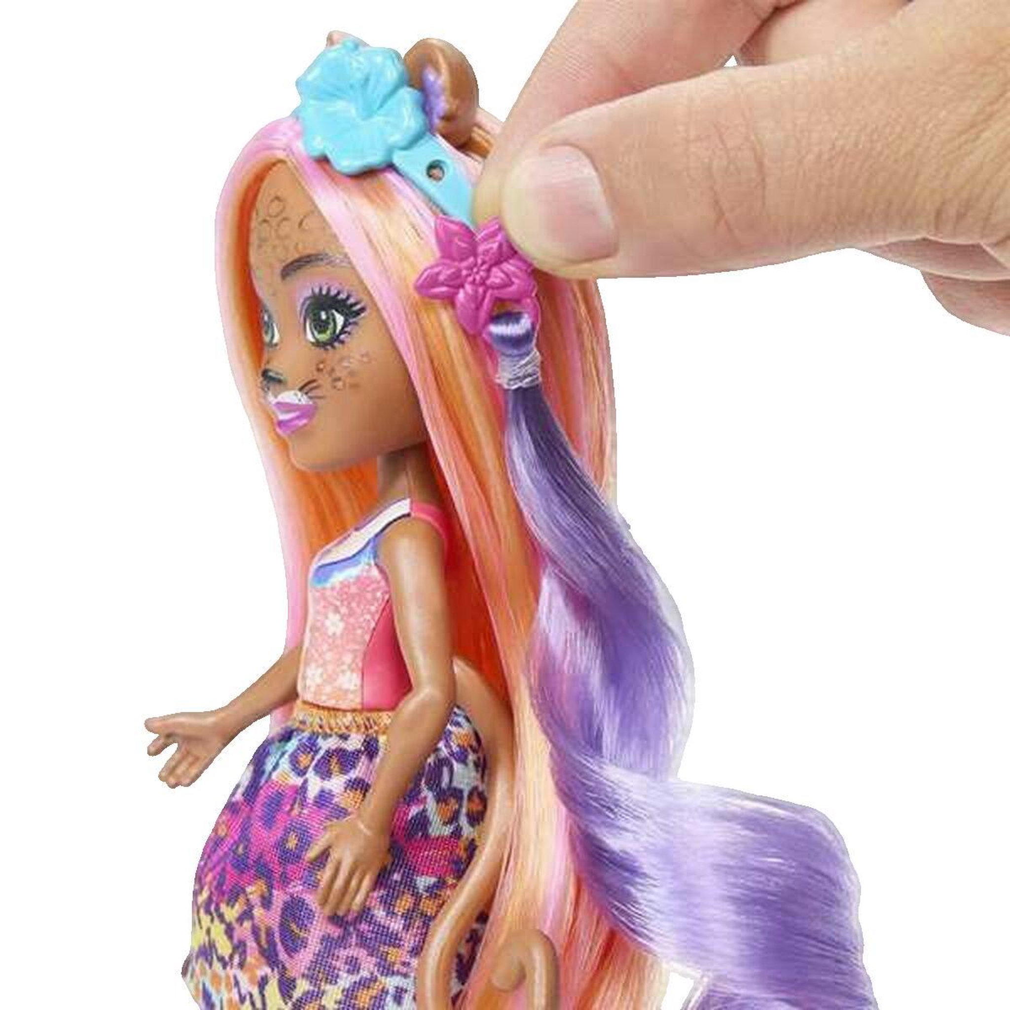 Voir la diapositive 3 : MATTEL Poupée Mattel Glam Party Cheetah