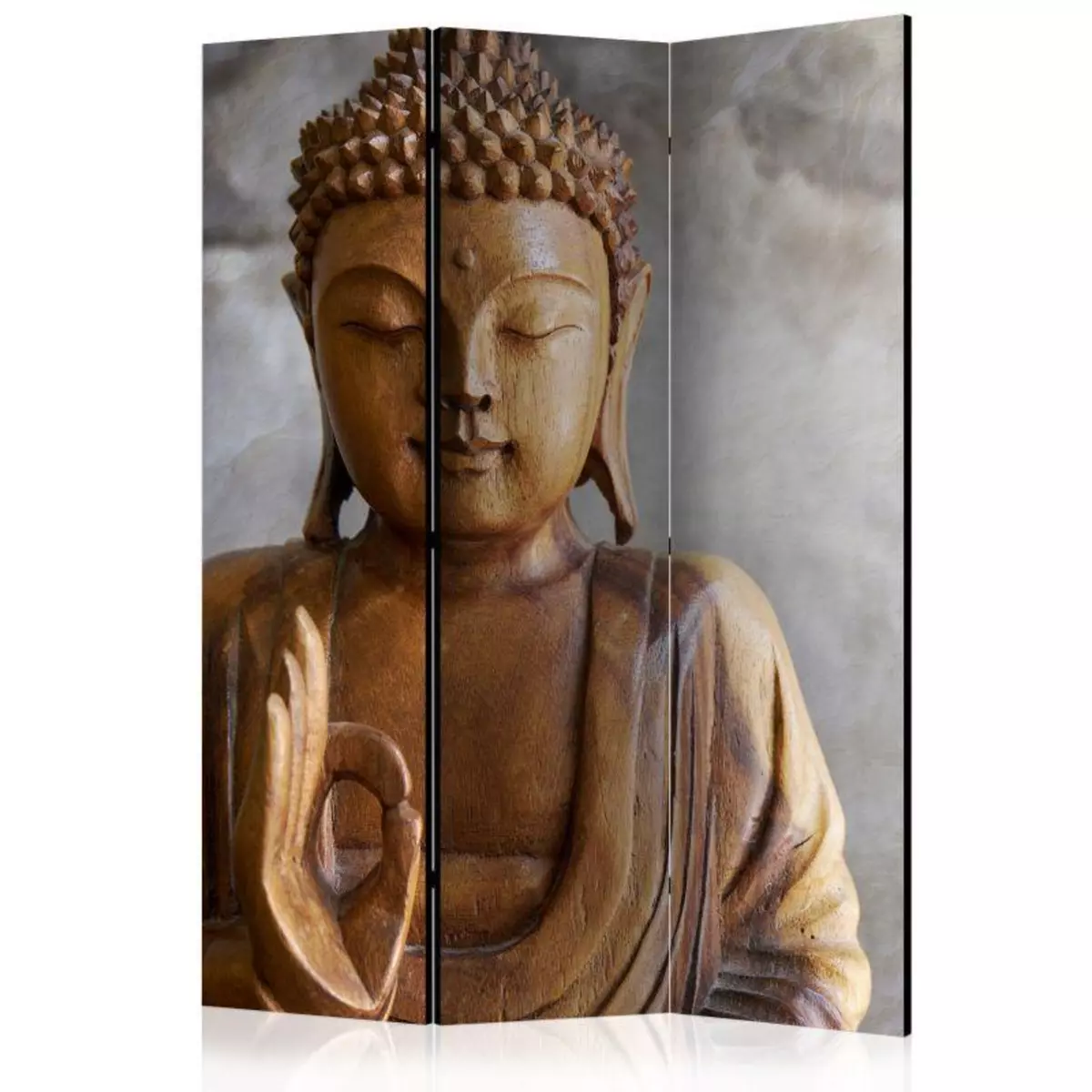 Paris Prix Paravent 3 Volets  Buddha  135x172cm