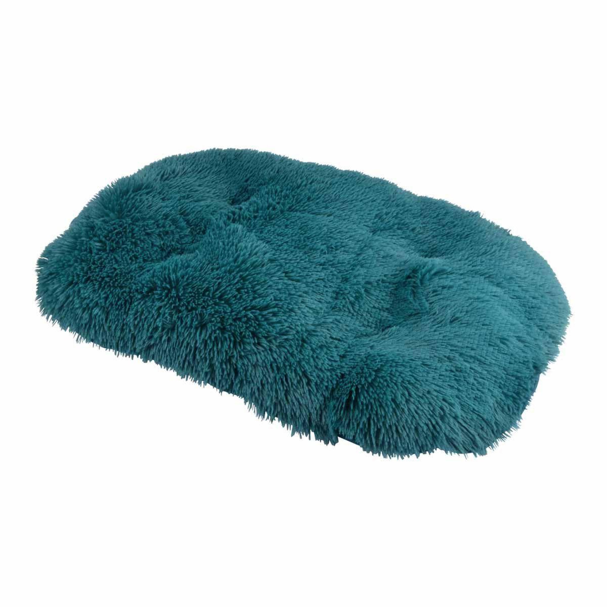 Voir la diapositive 1 : LOVE STORY Coussin pour chien & chat  fluffy  87cm émeraude
