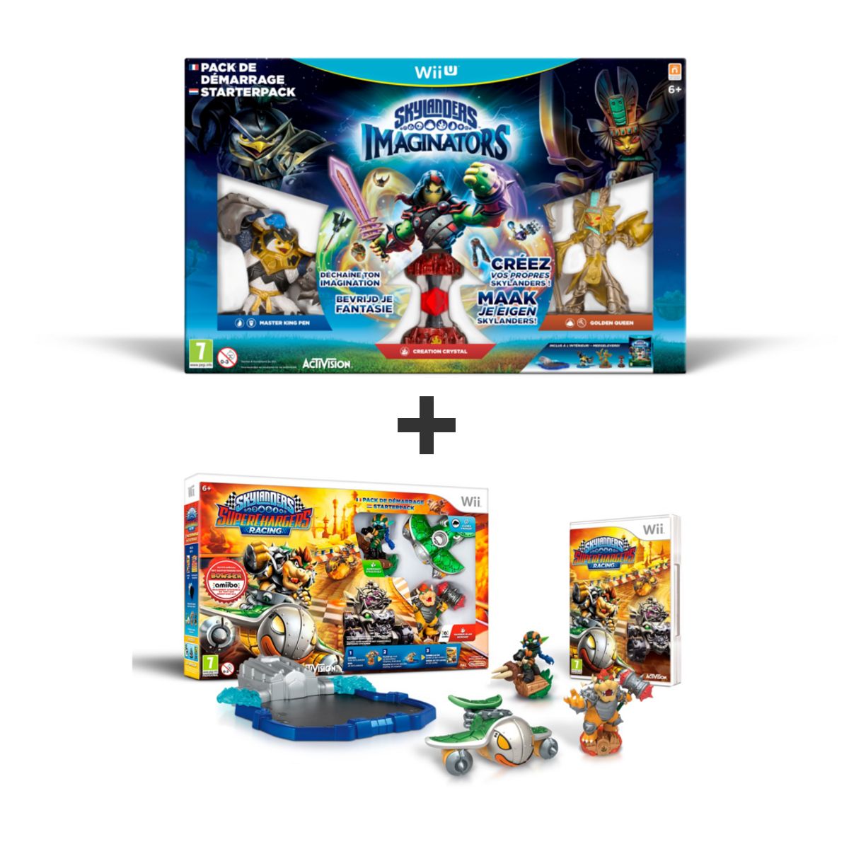 Skylanders Imaginators - Starter Pack Wii U + Skylanders SuperChargers