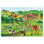 Voir la diapositive 3 : RAVENSBURGER Puzzles 2x12 pièces - Le travail à la ferme
