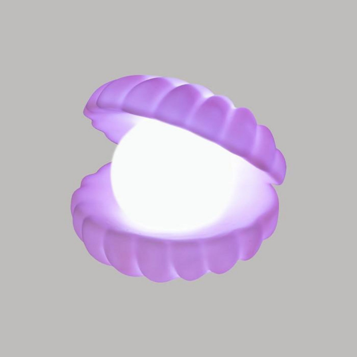 Atmosphera Kids Veilleuse Enfant Coquillage  Sirène  11cm Rose