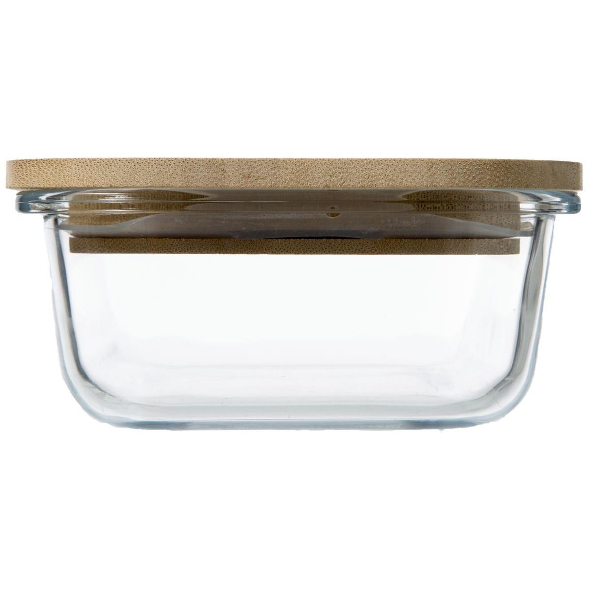 Voir la diapositive 6 : FIVE Bocal en verre  bambou  0,38l transparent