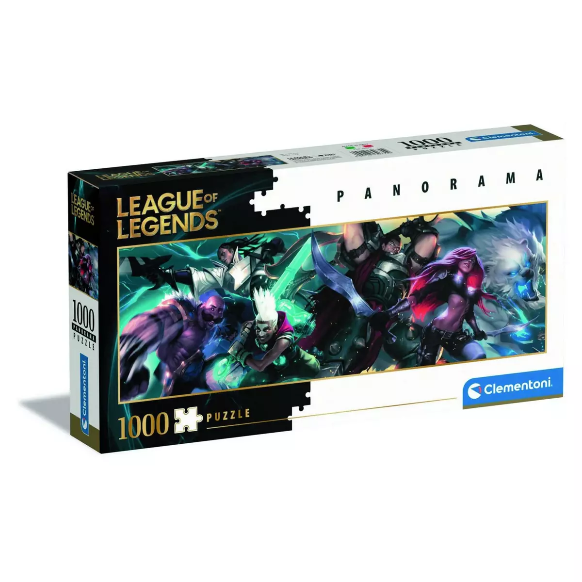 CLEMENTONI Puzzle panorama 1000 pièces - League of legends