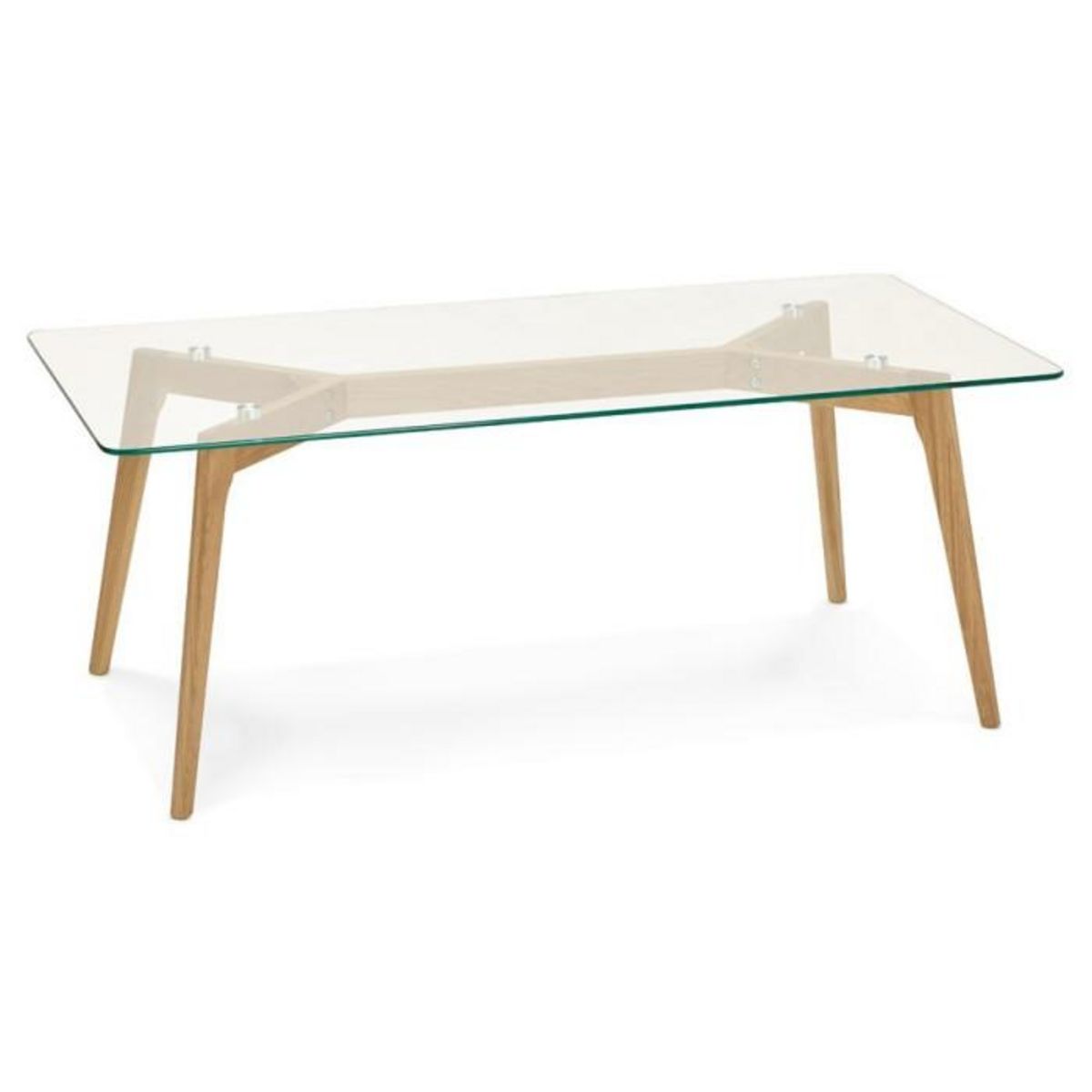 Paris Prix Table Basse Design  Kastra  120cm Transparent