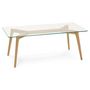 Voir la diapositive 1 : Paris Prix Table Basse Design  Kastra  120cm Transparent