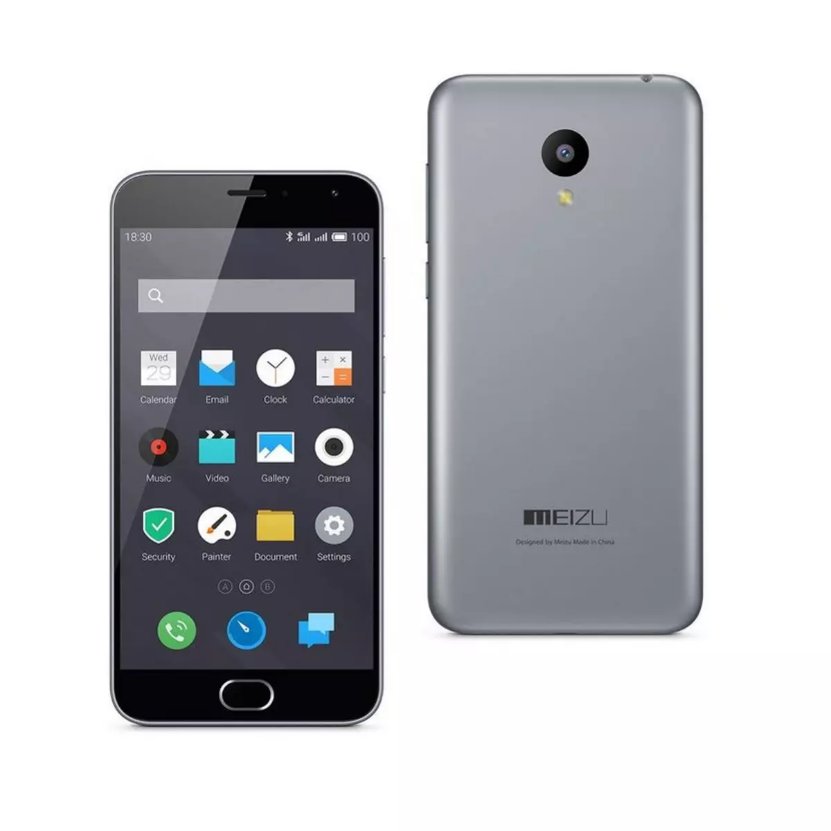 MEIZU Smartphone Meizu M2 - Noir & Gris