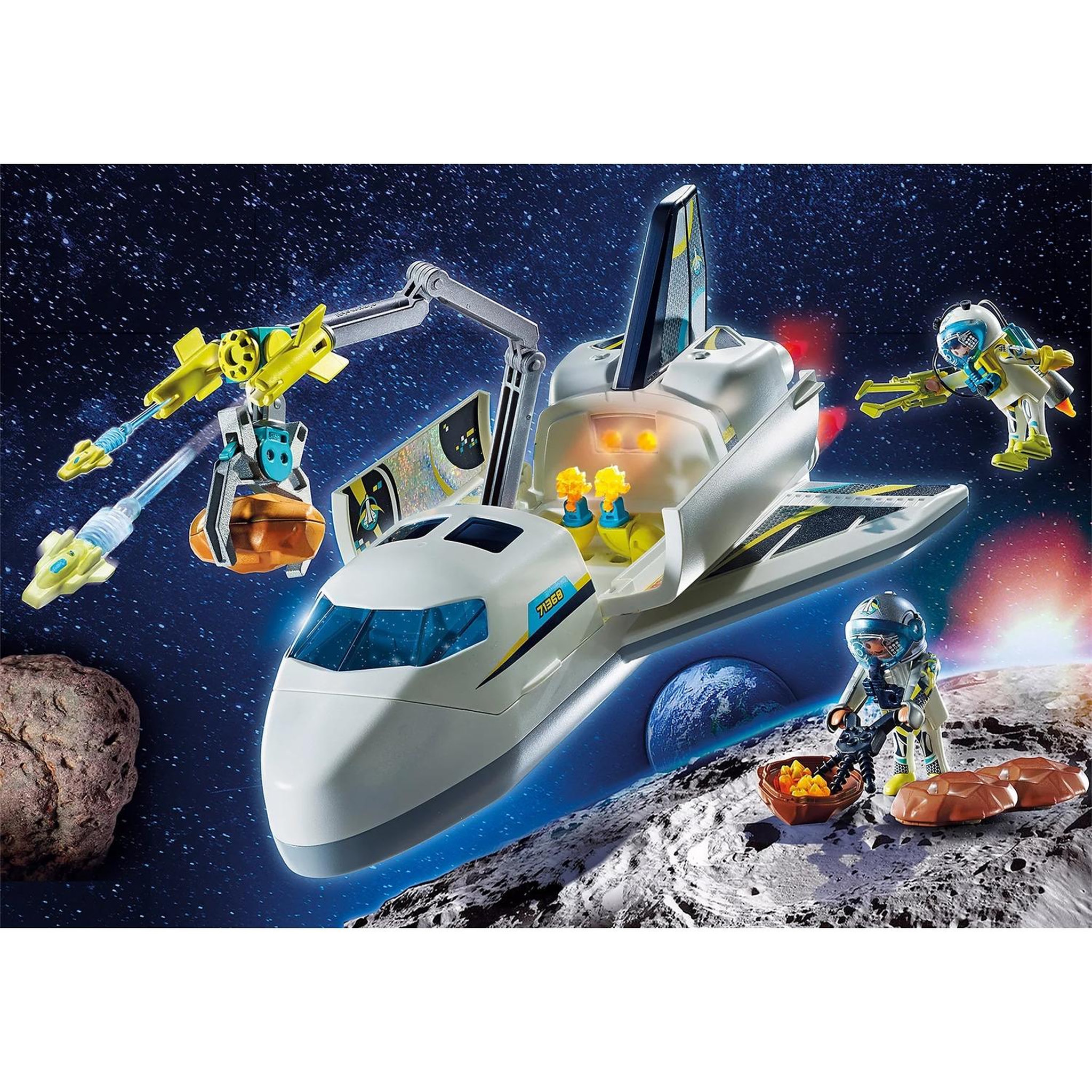 Voir la diapositive 2 : PLAYMOBIL Space Navette spatiale