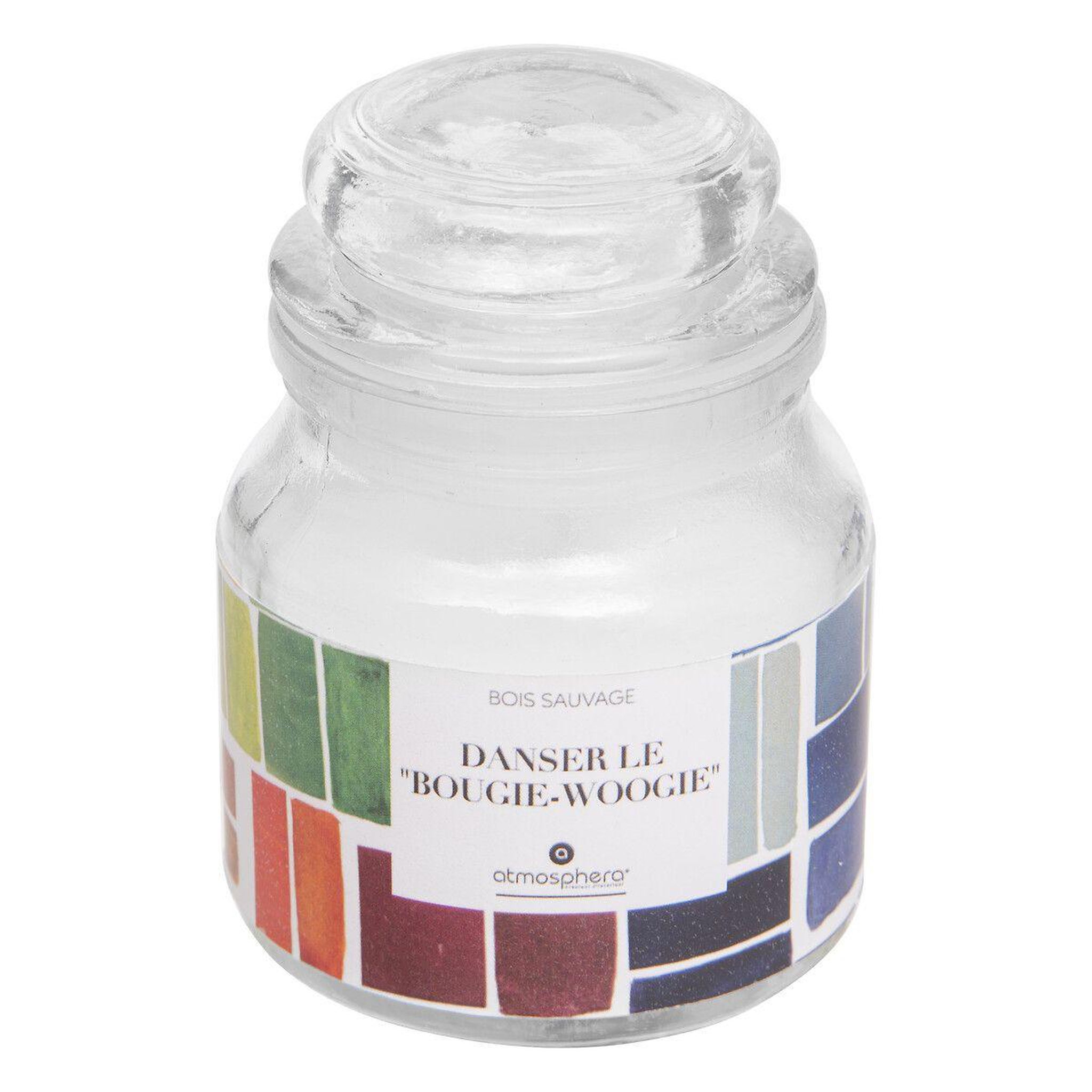 Voir la diapositive 1 : ATMOSPHERA Bougie parfumée  jomy  70g bois sauvage