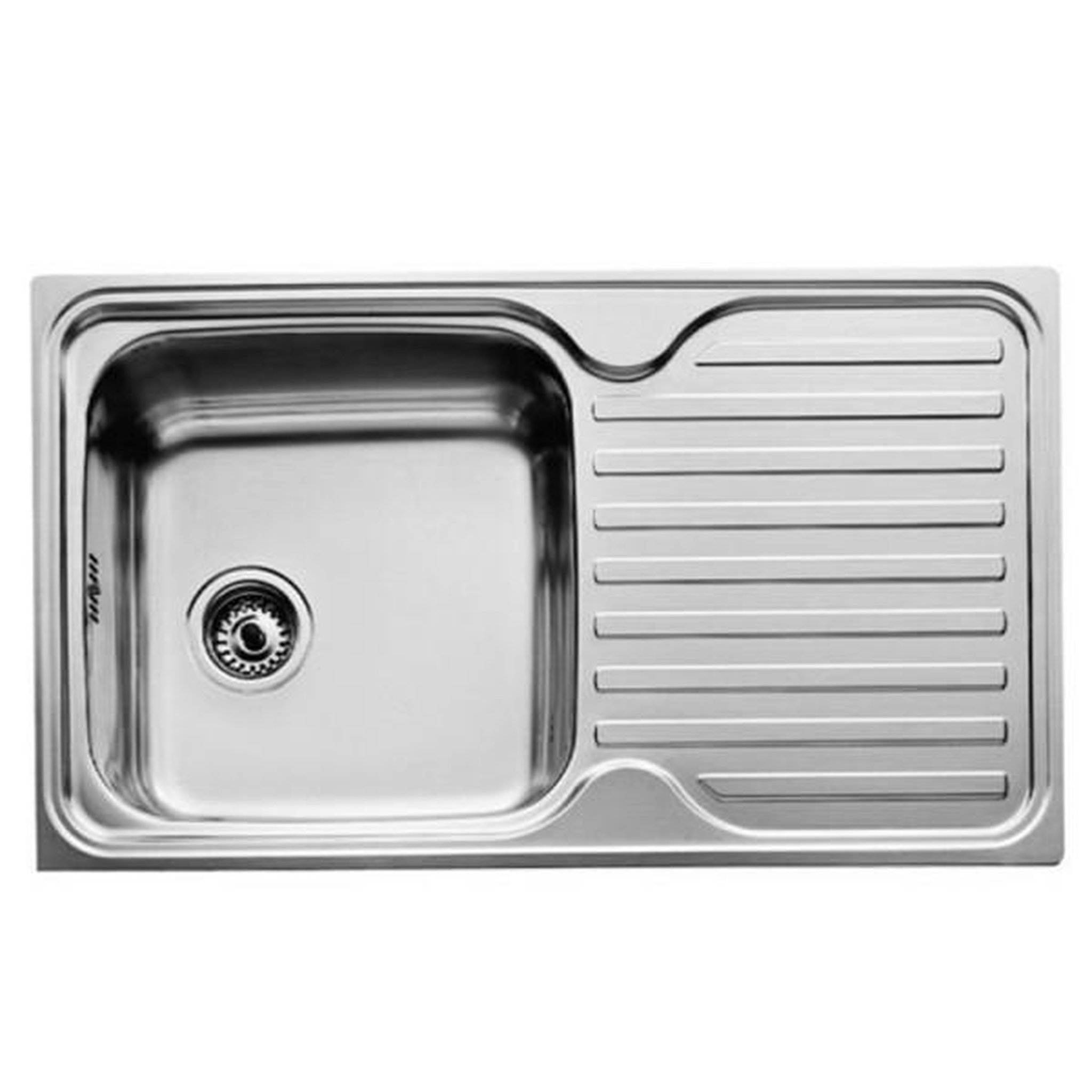 TEKA Évier simple Teka 11119005 CLASSIC 1C 1E Acier inoxydable