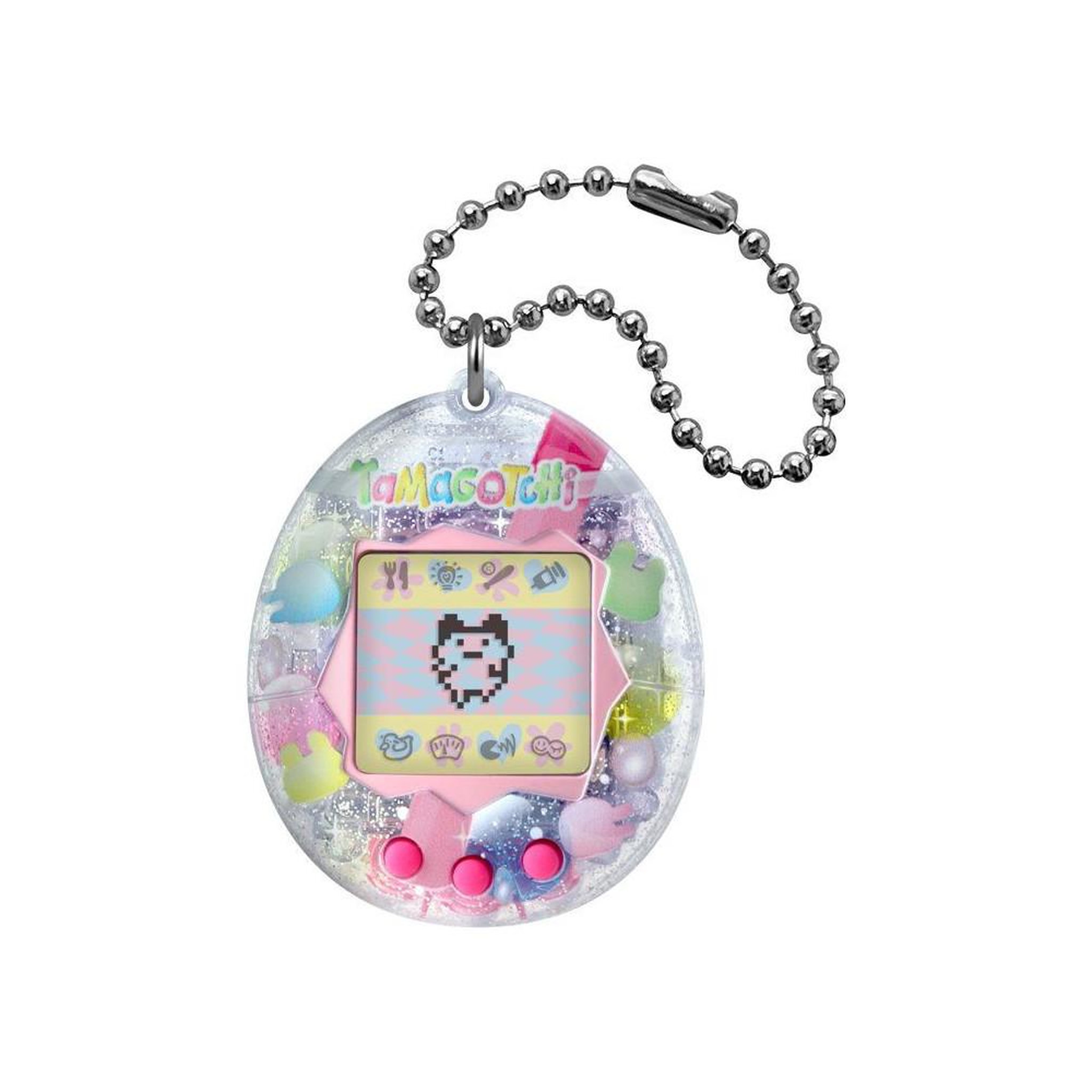 Jeu portable animal de compagnie virtuel Colorful Boba à écran pixel rétroéclairé