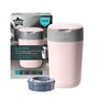 Voir la diapositive 4 : TOMMEE TIPPEE Tommee Tippee Poubelle a Couches Twist & Click Protection Anti-Odeurs, Inclut 1x Cassette avec Film Multicouche Antibactérien -