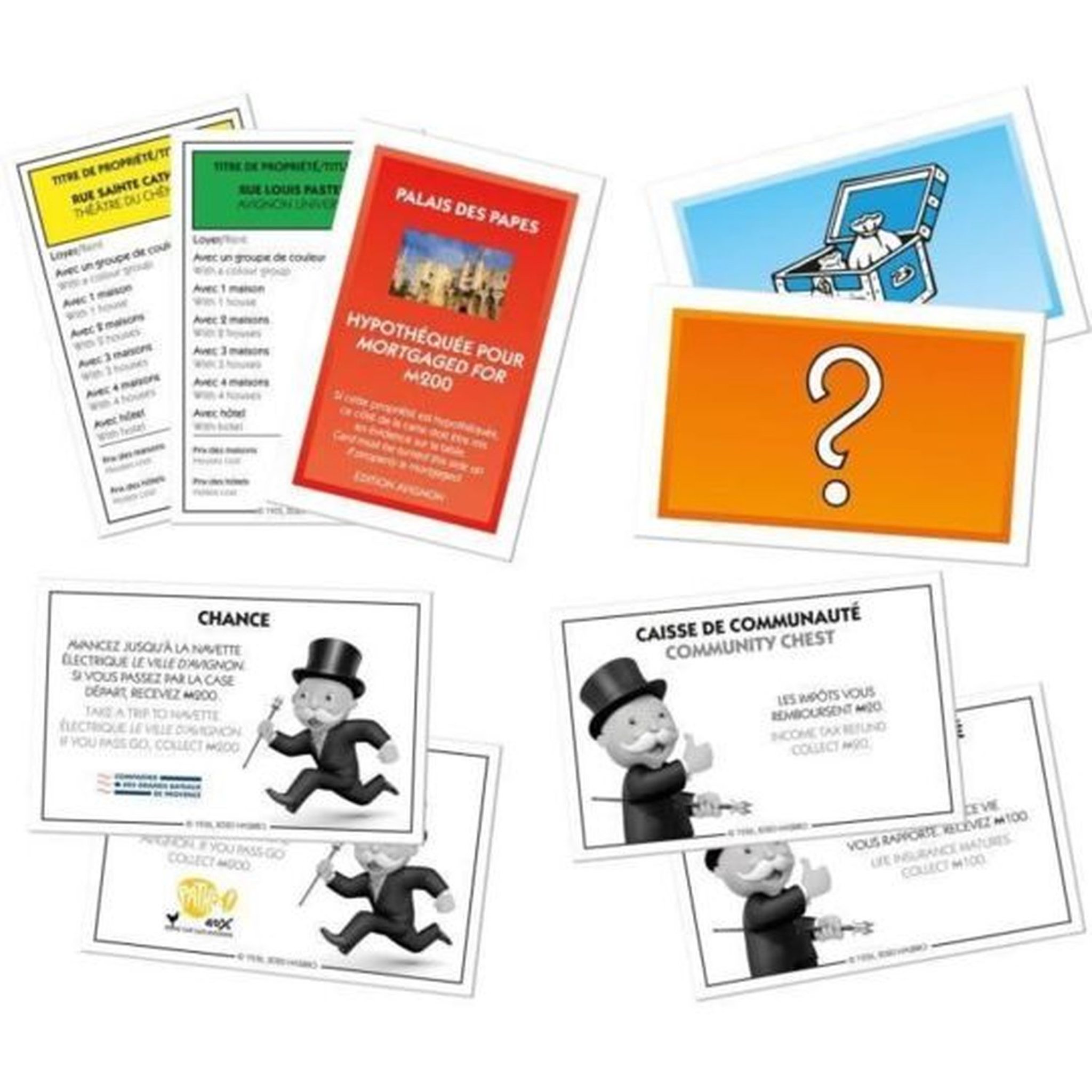 Voir la diapositive 4 :  WINNING MOVES Jeu - Monopoly Avignon 