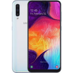Samsung Galaxy A50 (Dual Sim) Reconditionné 128 Go - Grade A - Blanc