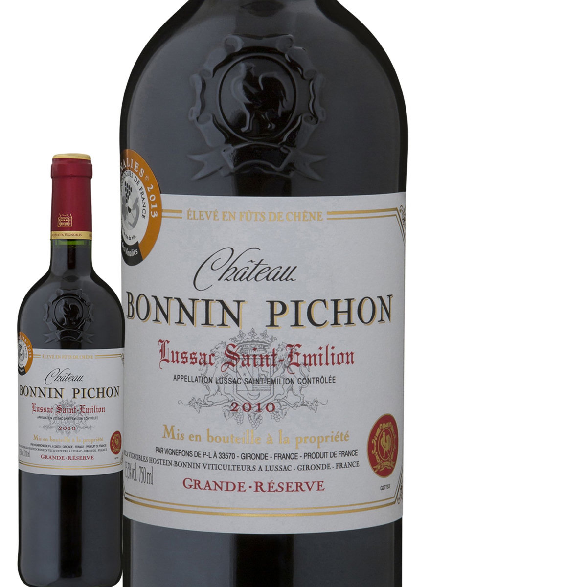 Château Bonnin Pichon Grande Réserve Lussac Saint Emilion Rouge 2010