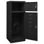 Voir la diapositive 5 : VIDAXL Armoire a selles Noir 53x53x140 cm Acier