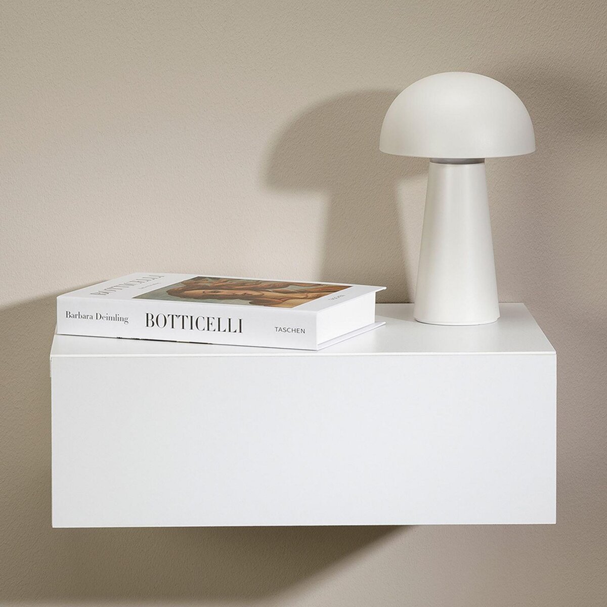 IDIMEX Chevet suspendu OCEANE, en bois