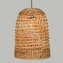 Voir la diapositive 3 : ATMOSPHERA Lampe Suspension  Sand  50cm Beige