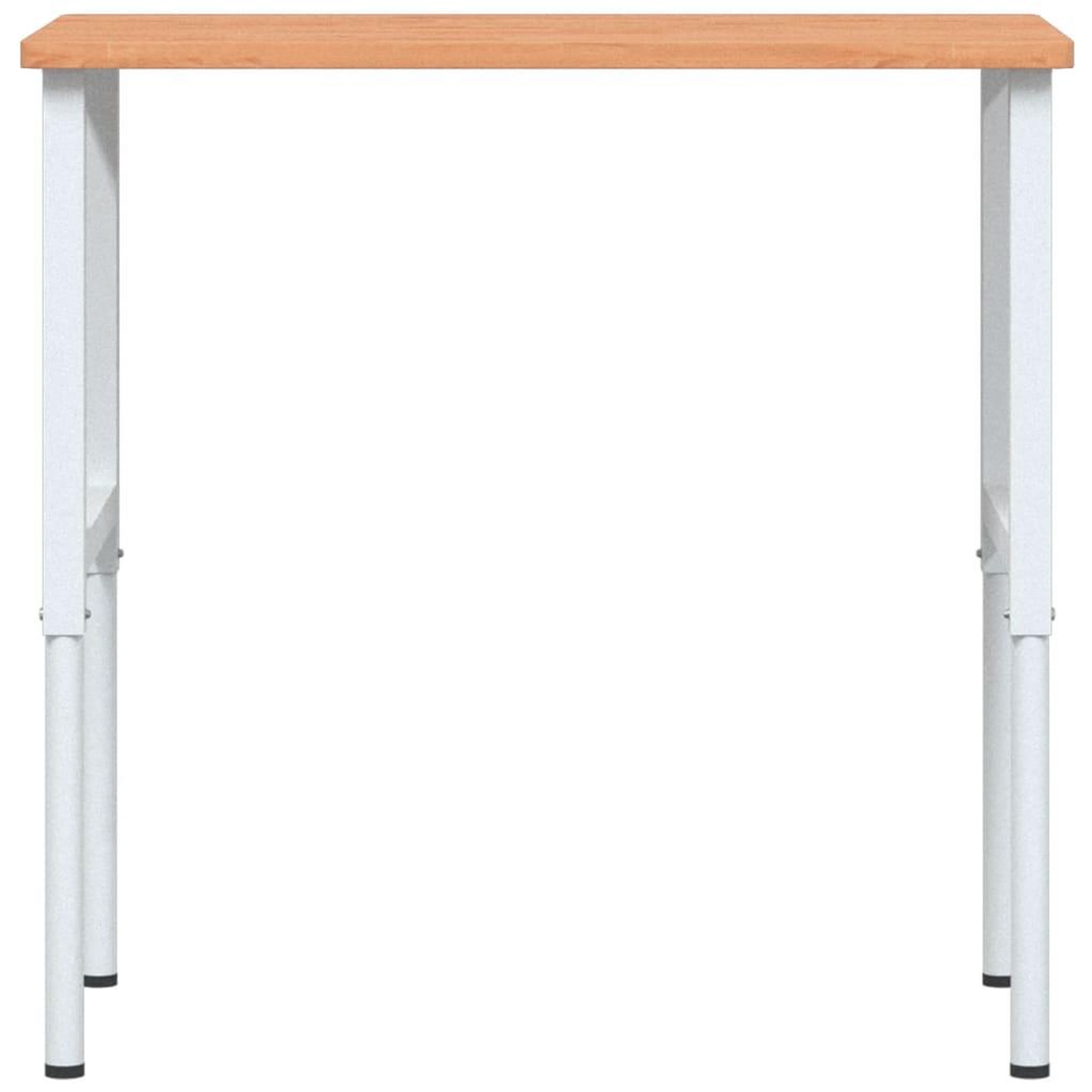Voir la diapositive 4 : VIDAXL Etabli 100x60x(71,5-98) cm bois massif de hetre rectangulaire