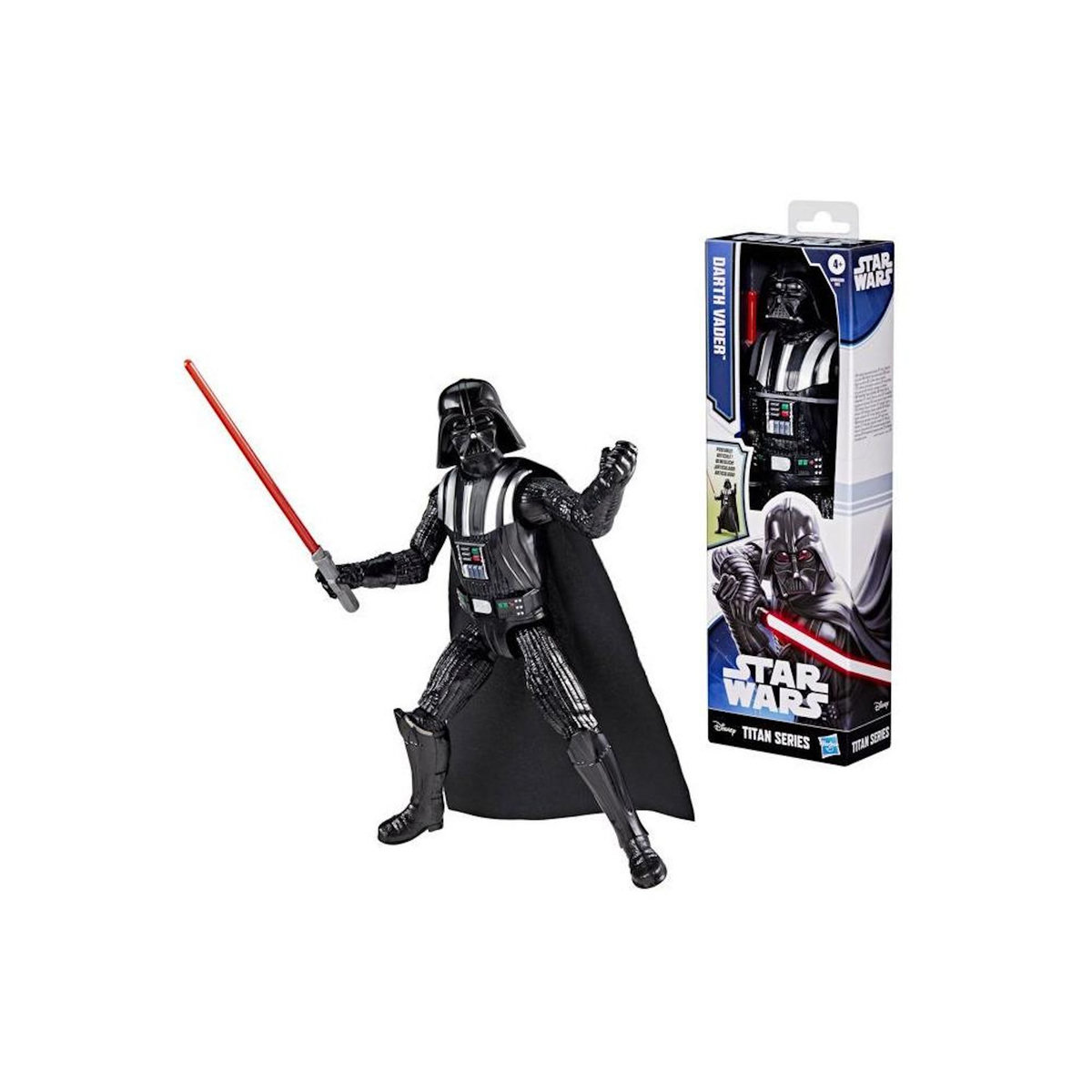 HASBRO Figurine Dark Vador 30 cm, Titan Series, jouets de super-héros pour enfants, Star Wars, des 4 ans