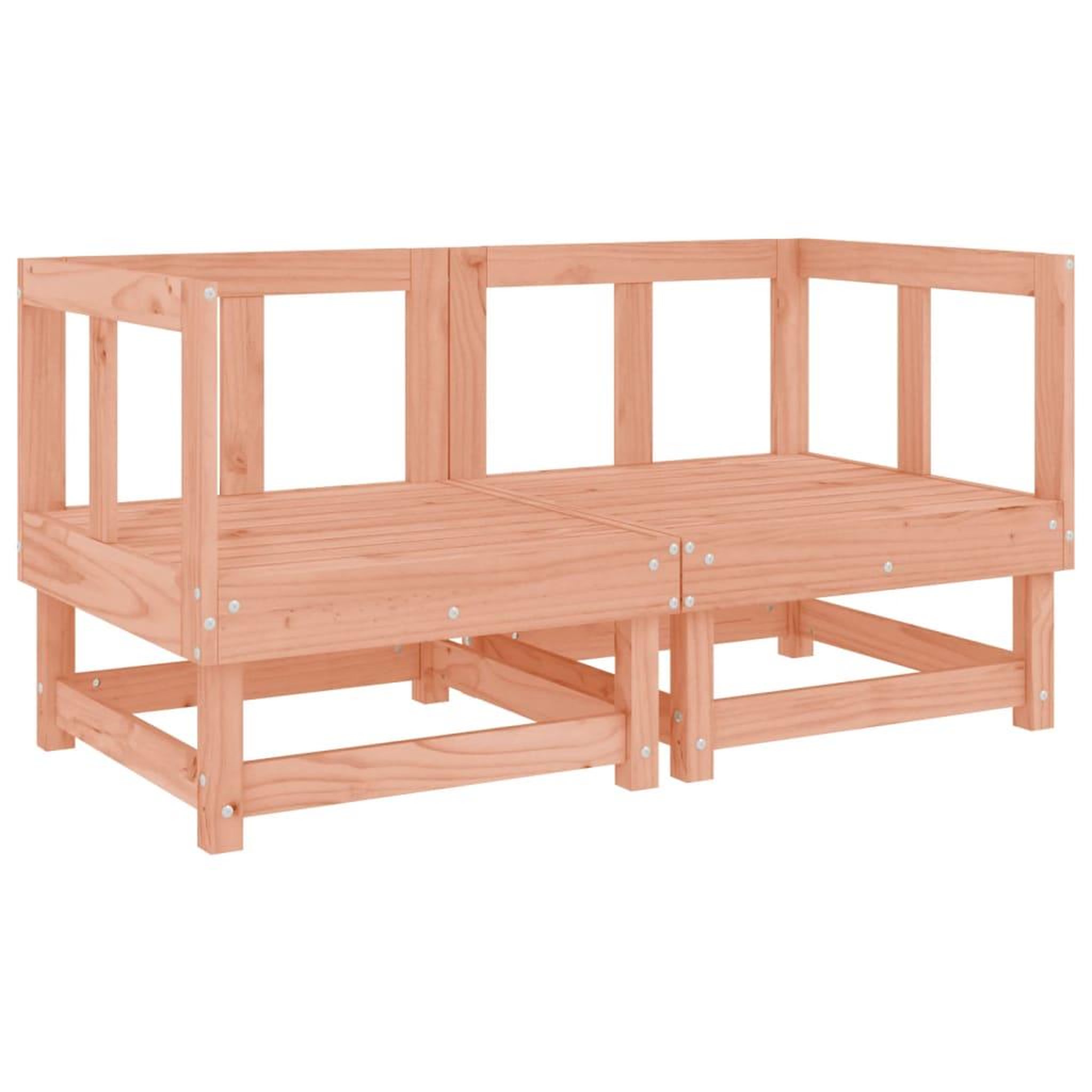 Voir la diapositive 2 : VIDAXL Canapes d'angle de jardin 2 pcs bois massif douglas