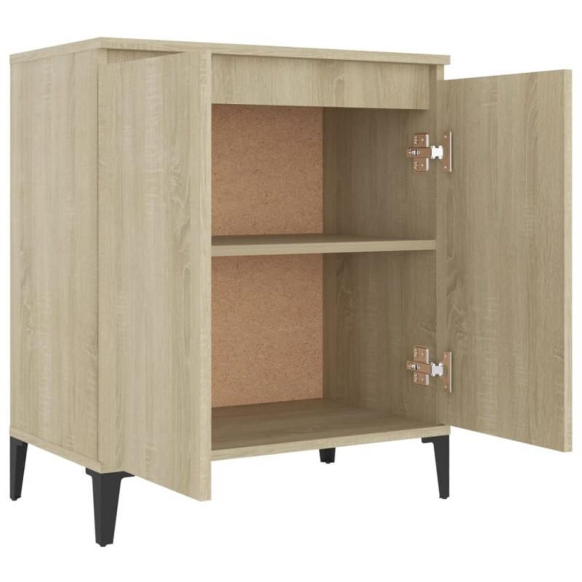 VIDAXL Buffet chêne sonoma 60x35x70 cm bois d ingénierie