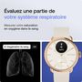 Voir la diapositive 3 : WITHINGS Montre santé Connecté Scanwatch 2 Rose Gold Sand 38mm