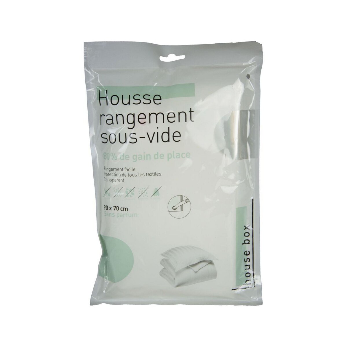 Housse rangement on sale sous vide auchan