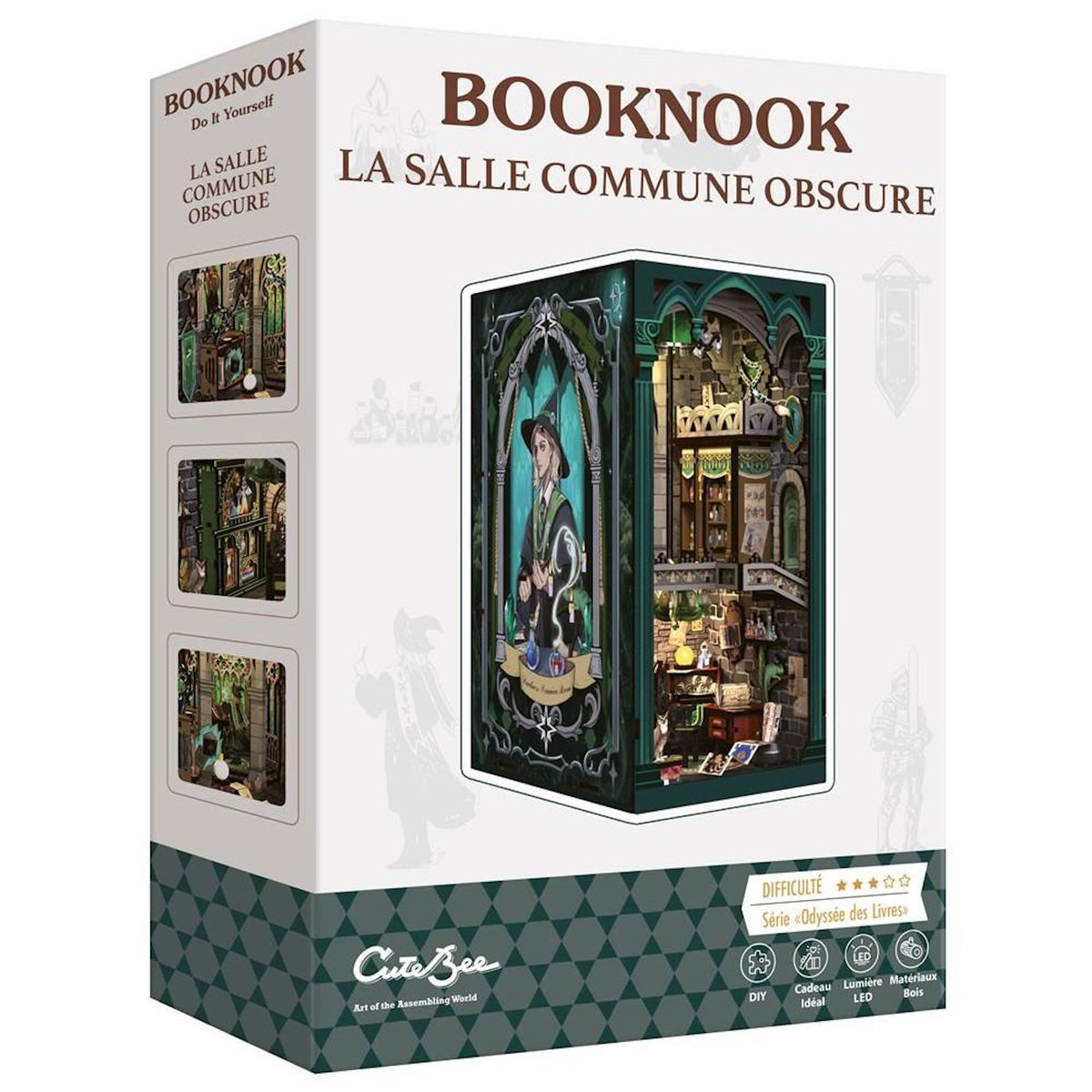 BLACKROCK Maquette Blackrock Games Booknook La salle commune obscure