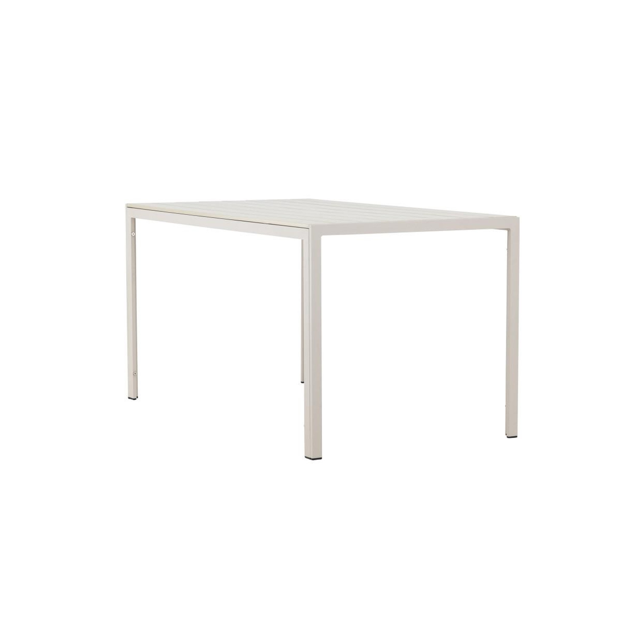 Voir la diapositive 6 : Paris Prix Table de jardin  mirko  140cm beige