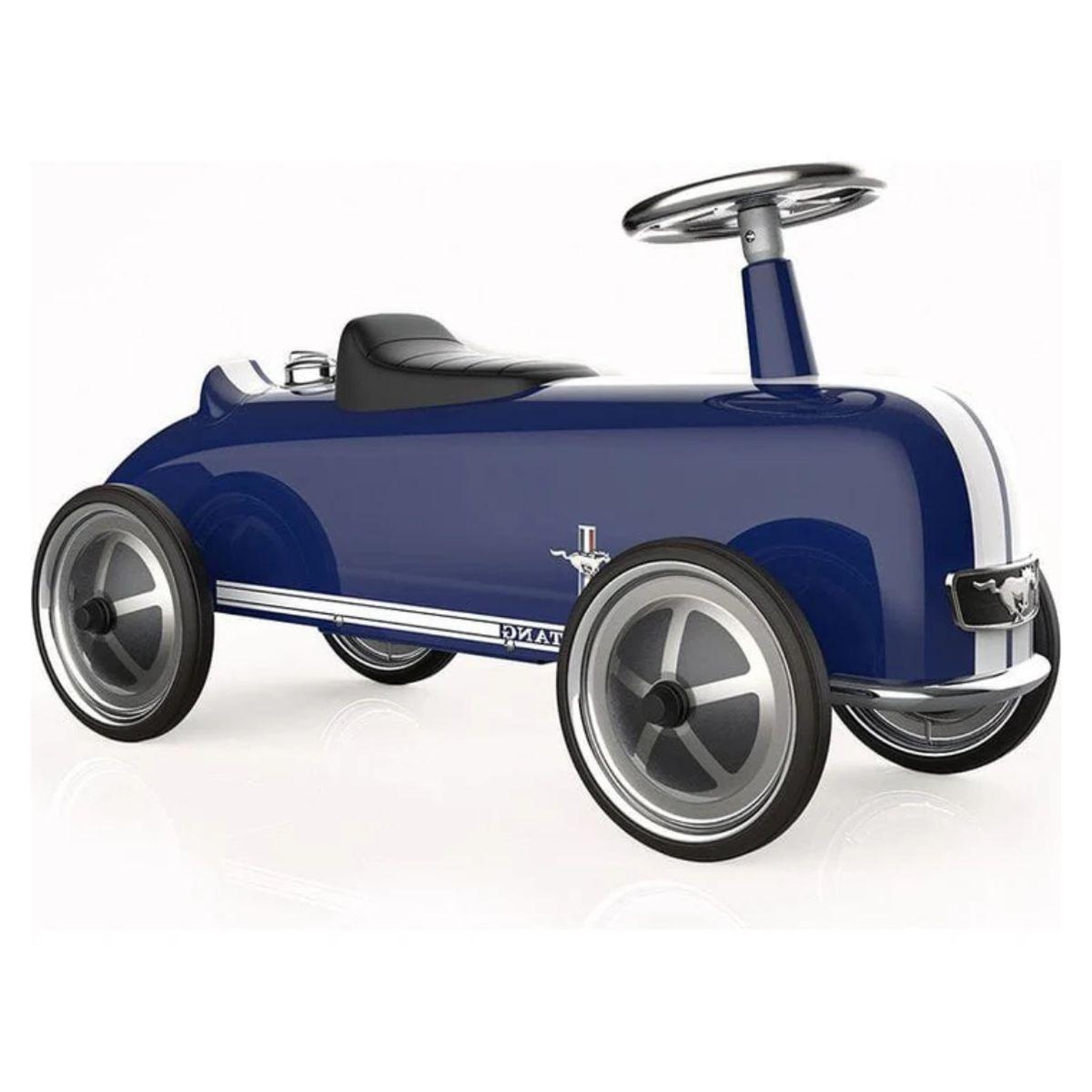 Voir la diapositive 2 : Baghera Porteur Ford Mustang blue