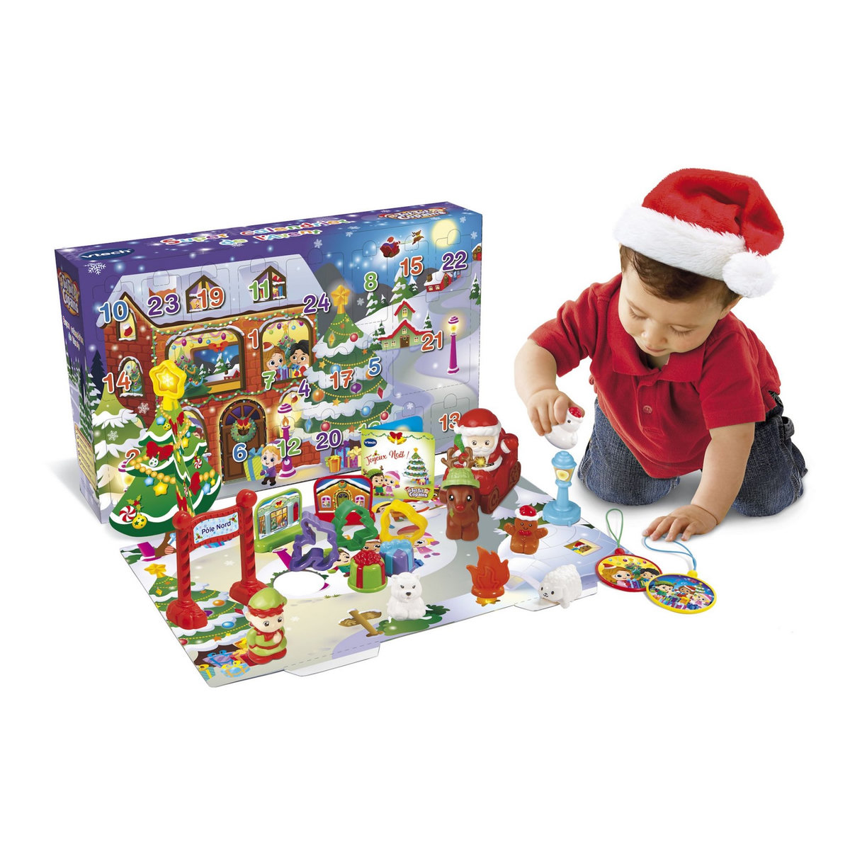 VTECH Super calendrier du Père Noël - Tut Tut Copain  