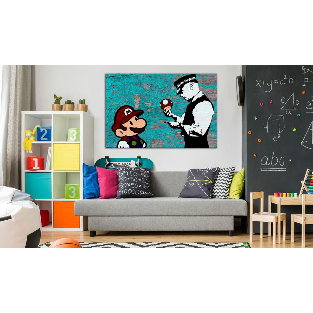 Paris Prix Tableau Imprimé  Banksy - on Wood