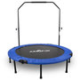 Voir la diapositive 1 : JUMP4FUN Mini Trampoline Fitness Jump4fun Pliable Double-Bar - Ø122cm