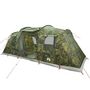 Voir la diapositive 4 : VIDAXL Tente de camping tunnel 4 personnes camouflage impermeable