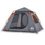 Voir la diapositive 2 : VIDAXL Tente de camping a dome 4 personnes liberation rapide