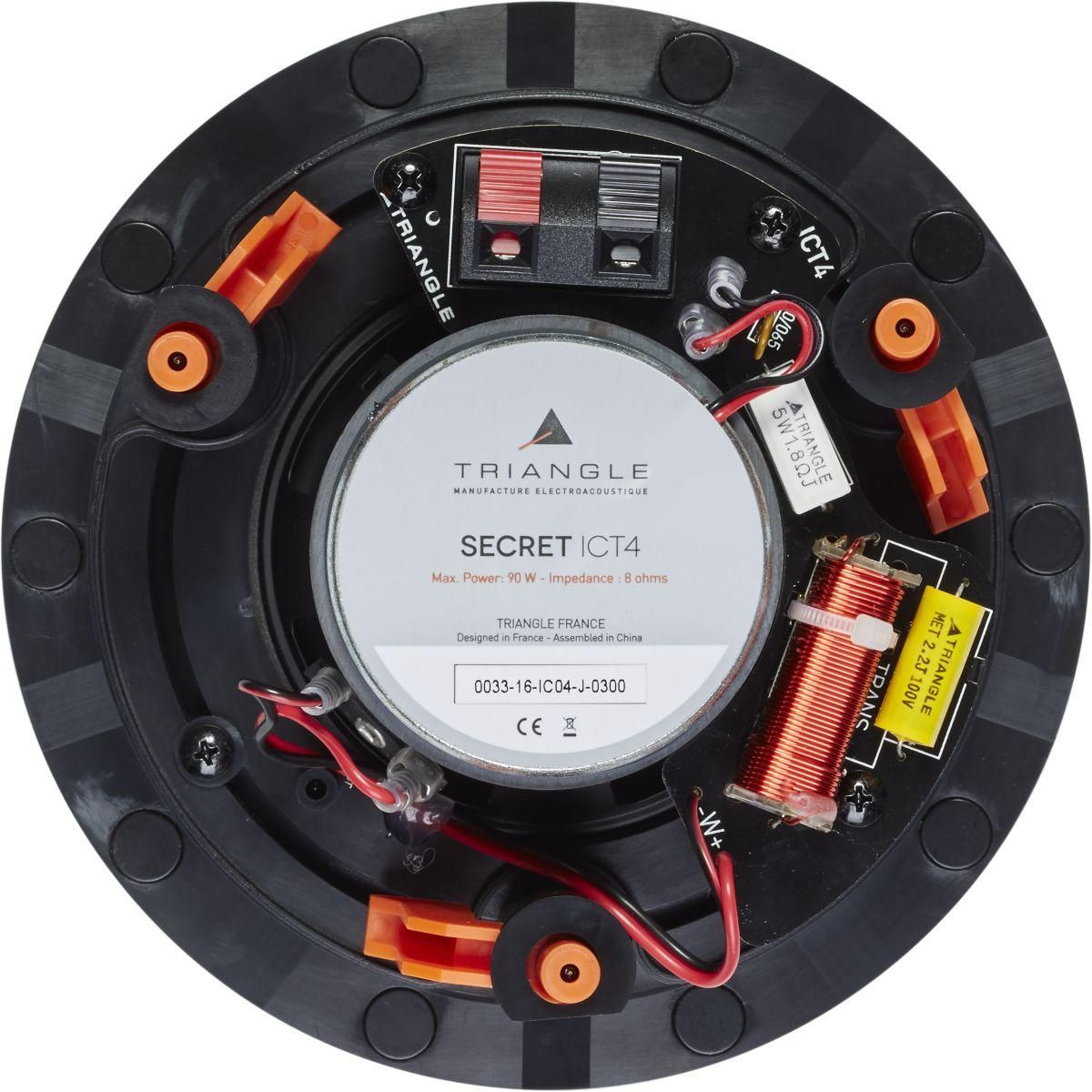 Triangle Enceinte encastrable SECRET  ICT4