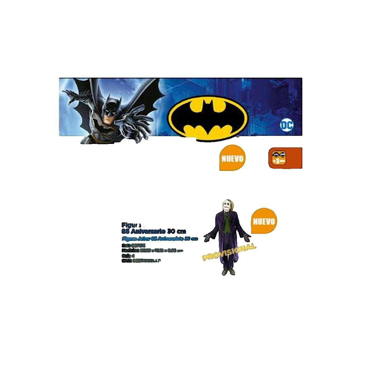 Spin Master Figurine Batman Joker violet articulée 30 cm