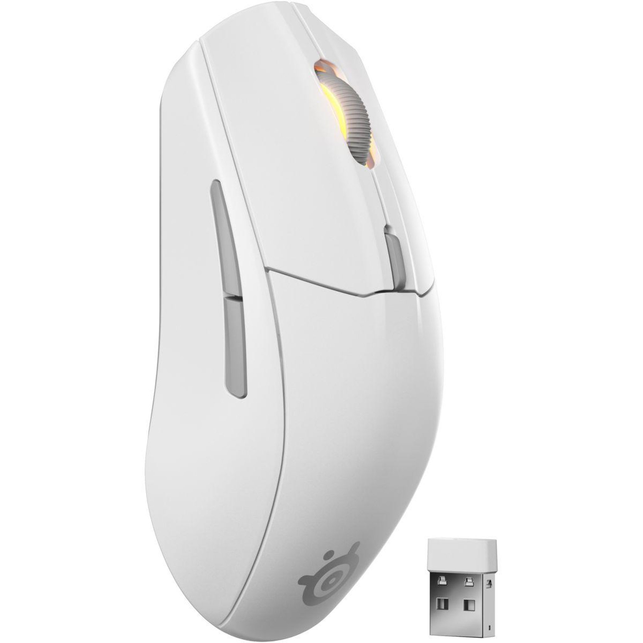 STEEL SERIES Souris gamer sans fil rival 3 wl gen 2 blanc