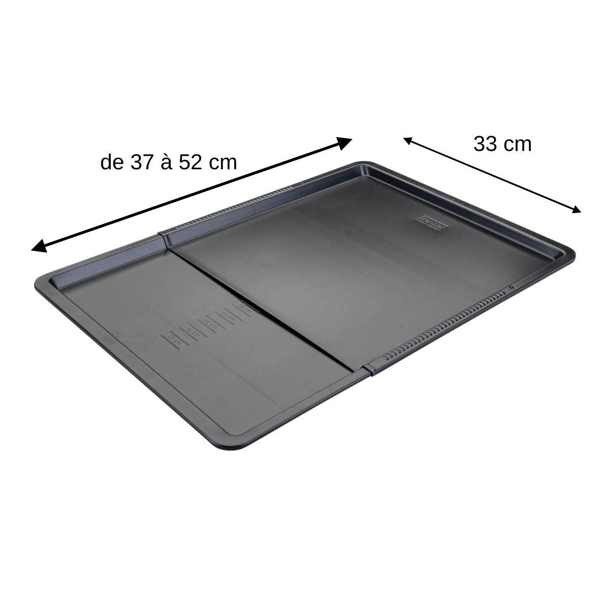 ZENKER Plaque de cuisson four extensible de 37 à 52 cm Zenker Perfect Black +