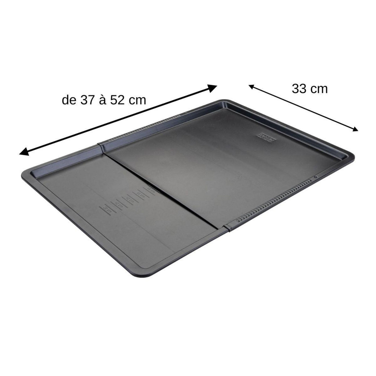 ZENKER Plaque de cuisson four extensible de 37 à 52 cm Zenker Perfect Black +