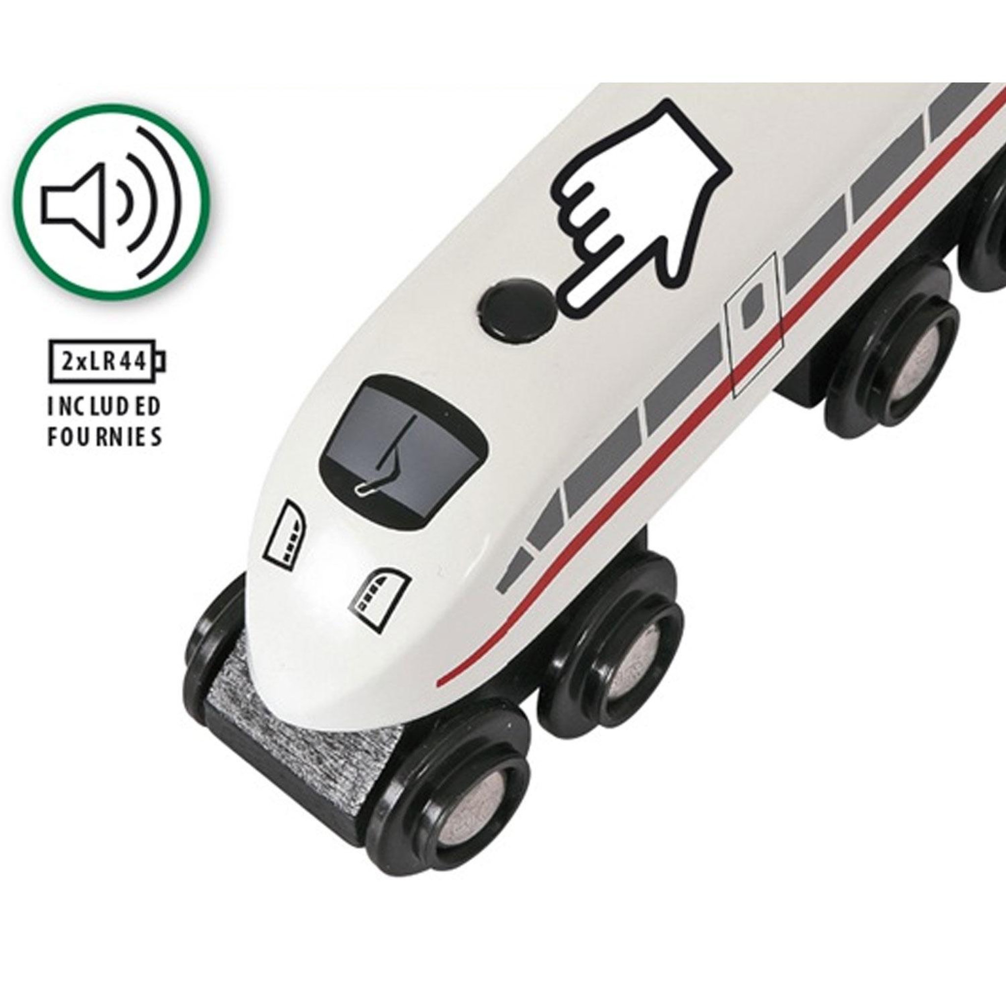 Voir la diapositive 4 : Brio Train Brio : TGV avec son