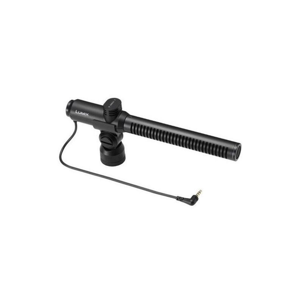 PANASONIC Panasonic DMW MS2E Microphone noir pour Lumix DC BGH1, BS1H, S1M, S5, S5K, S5KK, S1H Lumix G DC G100, G110, G90, GH5M2, GH6, GH